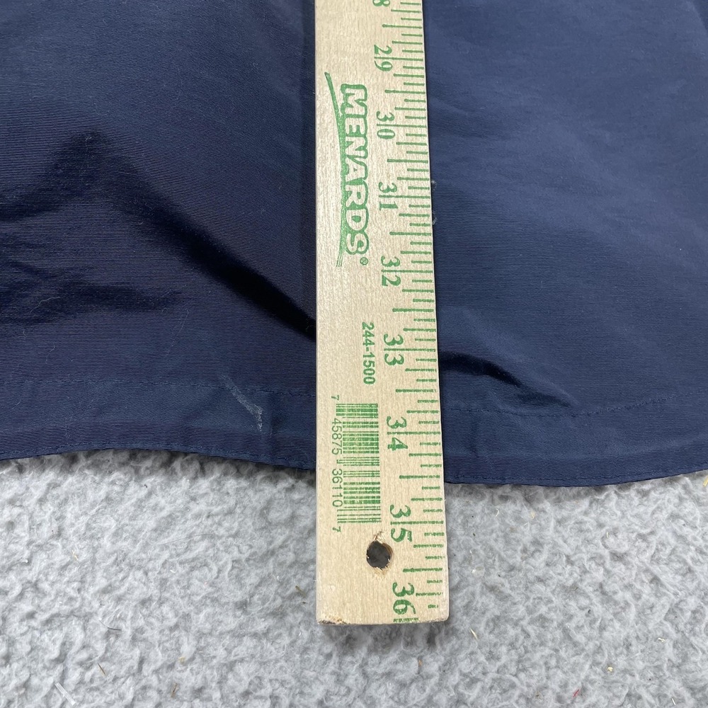Vintage Timberland Jacket Mens 2XL Navy Hooded Weathergear Parka Coat 90s - Picture 13 of 14